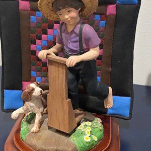 The Amish Heritage Collection  "Aaron and Caleb"  First Edition  Item #30017